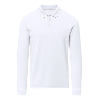 Polo adulto unisex manga larga Bla M