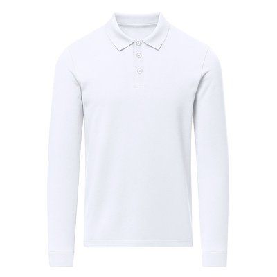 Polo adulto unisex manga larga Bla S