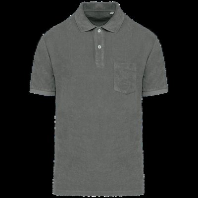 Polo ajustado eco hombre Iron Grey Xs