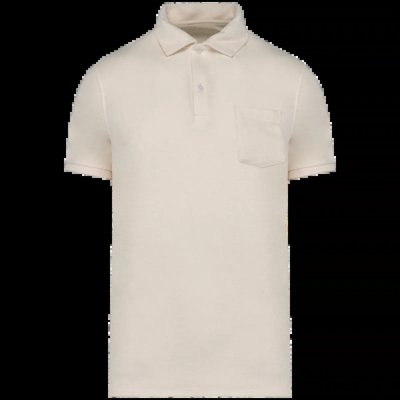Polo ajustado eco hombre Ivory 3Xl