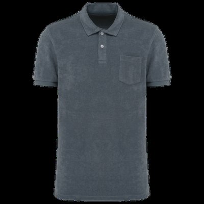 Polo ajustado eco hombre Mineral Grey 3XL