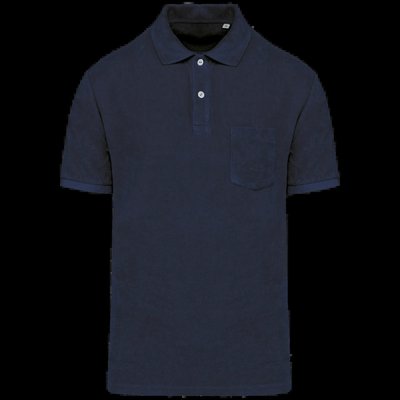 Polo ajustado eco hombre Navy Blue L