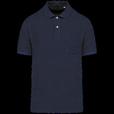 Polo ajustado eco hombre Navy Blue S