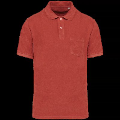 Polo ajustado eco hombre Paprika 3Xl