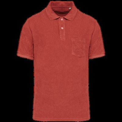 Polo ajustado eco hombre Paprika L