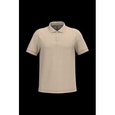 Polo de algodón manga corta para hombre Light Sand M