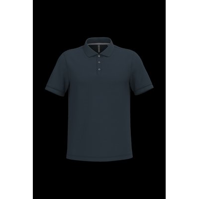Polo de algodón manga corta para hombre Navy S