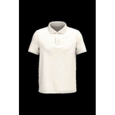 Polo algodón orgánico para hombre Ivory Xl