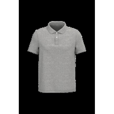 Polo algodón orgánico para hombre Moon Grey Heather Xxl