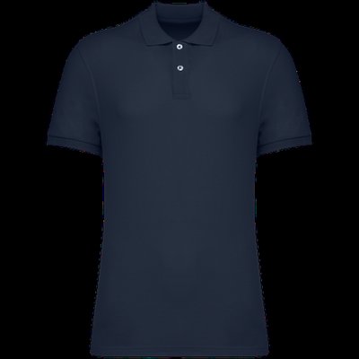 Polo algodón orgánico para hombre Navy Blue L