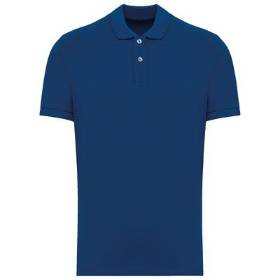 Polo algodón orgánico para hombre Sea Blue XL