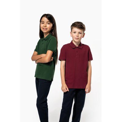 Polo algodón orgánico infantil