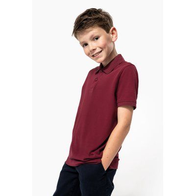 Polo algodón orgánico infantil