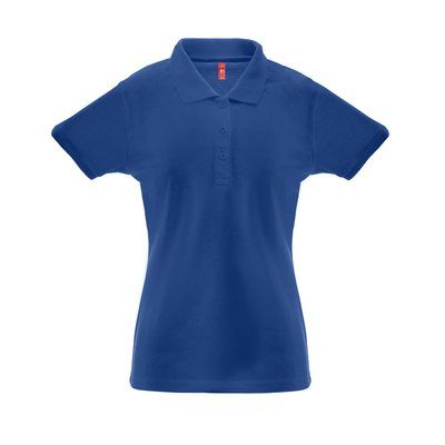 Polo Algodón-Poliéster Mujer Azul Royal XL