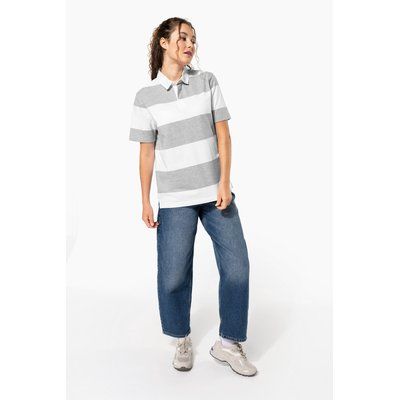 Polo algodón a rayas unisex