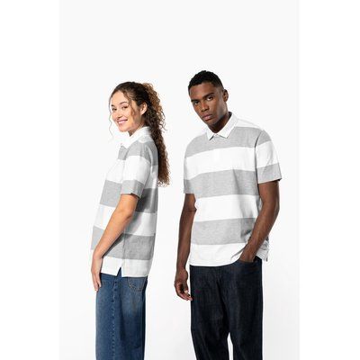 Polo algodón a rayas unisex
