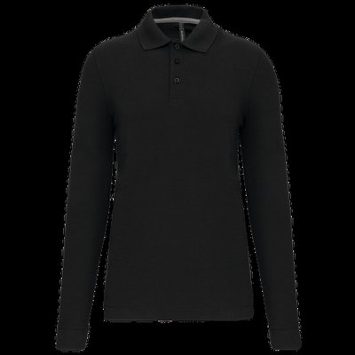 Polo Antibacteriano Hombre Black L
