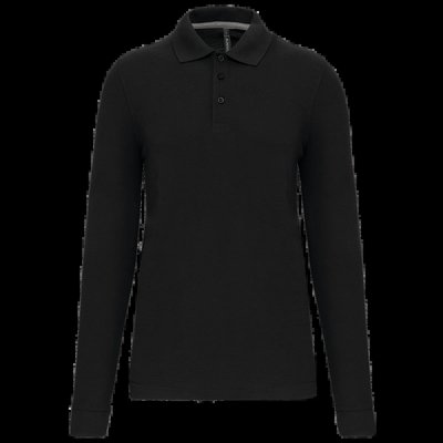 Polo Antibacteriano Hombre Black M