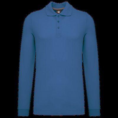 Polo Antibacteriano Hombre Light Royal Blue Xxl