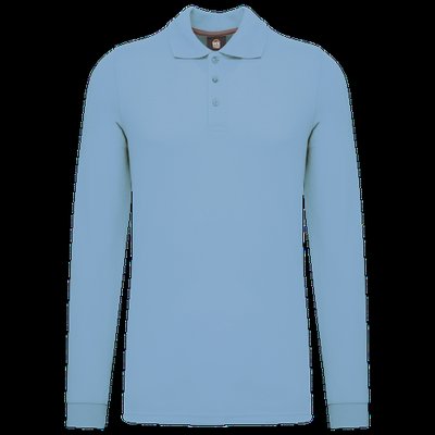 Polo Antibacteriano Hombre Sky Blue L