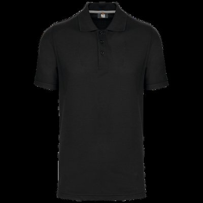 Polo Antibacteriano Hombre uso profesional Black Xl