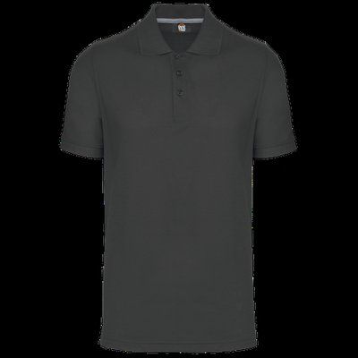 Polo Antibacteriano Hombre uso profesional DARK GREY 5XL