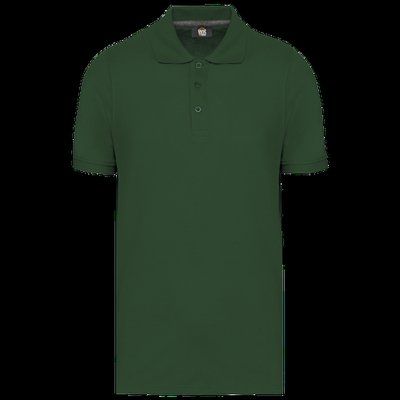 Polo Antibacteriano Hombre uso profesional Forest Green M