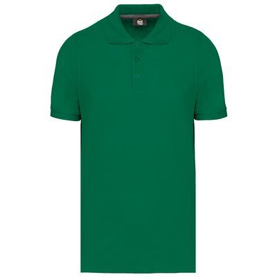 Polo Antibacteriano Hombre uso profesional Kelly Green 5XL