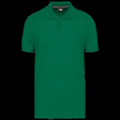 Polo Antibacteriano Hombre uso profesional Kelly Green Xxl