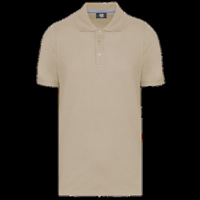 Polo Antibacteriano Hombre uso profesional Light Sand M