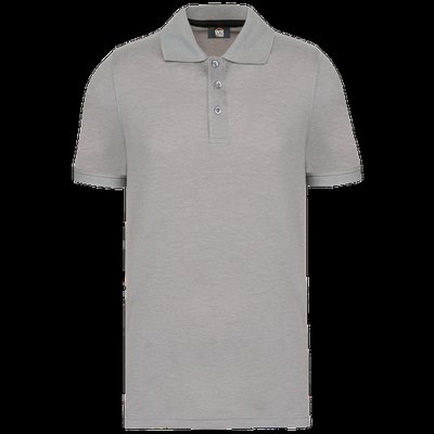 Polo Antibacteriano Hombre uso profesional Oxford Grey 4Xl