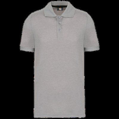 Polo Antibacteriano Hombre uso profesional Oxford Grey 5XL