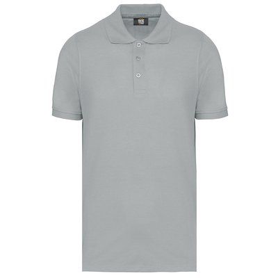 Polo Antibacteriano Hombre uso profesional Snow Grey XXL