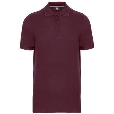 Polo Antibacteriano Hombre uso profesional Wine 3XL