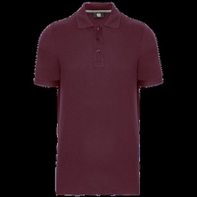 Polo Antibacteriano Hombre uso profesional Wine Xl