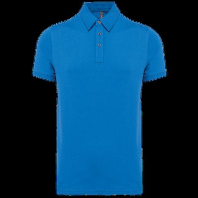 Polo atemporal manga corta hombre Light Royal Blue L