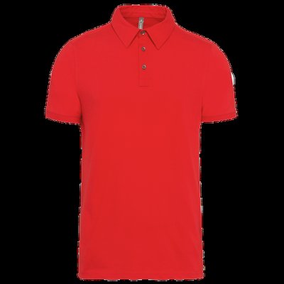Polo atemporal manga corta hombre Red Xl