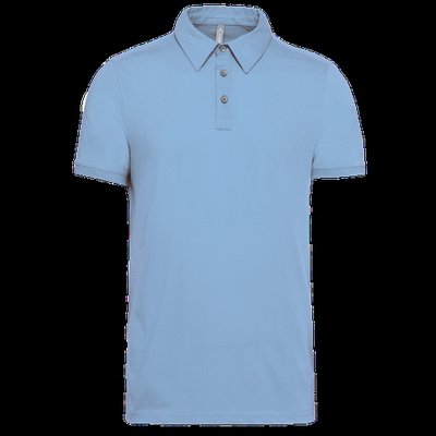 Polo atemporal manga corta hombre Sky Blue 3XL
