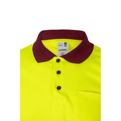 Polo con bandas reflectantes