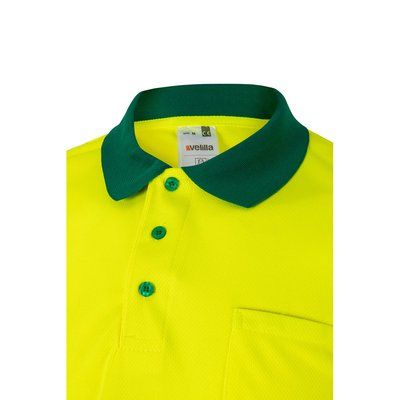 Polo con bandas reflectantes