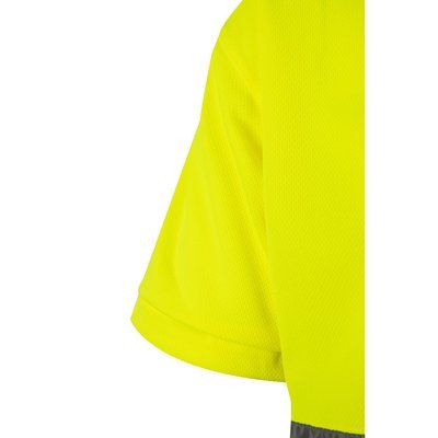Polo con bandas reflectantes