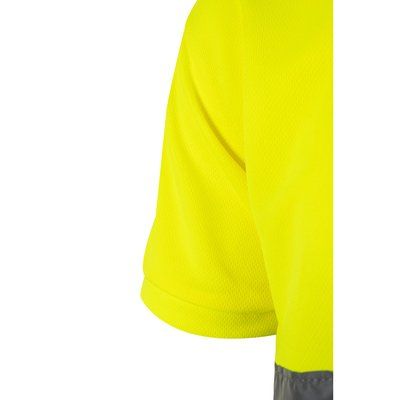 Polo con bandas reflectantes