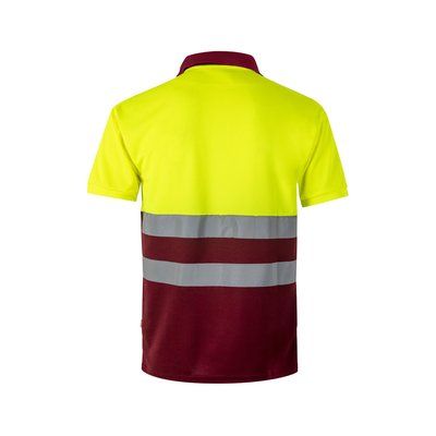 Polo con bandas reflectantes