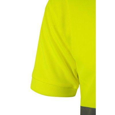 Polo con bandas reflectantes