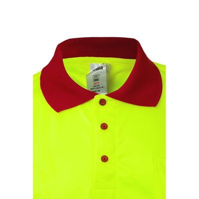 Polo con bandas reflectantes