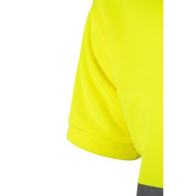 Polo con bandas reflectantes