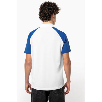 Polo baseball manga corta