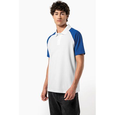 Polo baseball manga corta