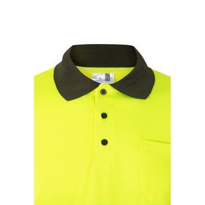 Polo bicolor de manga larga