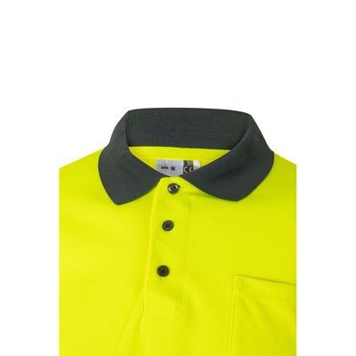 Polo bicolor de manga larga
